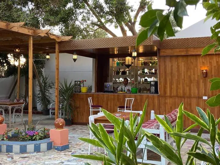 Restaurant sur le toit de l'El Gezira Hotel, Louxor