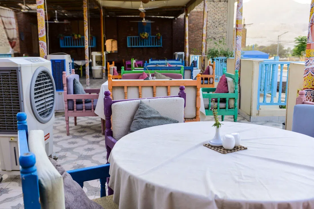 Memnon Guesthouse, Restaurant & Cafe, Louxor