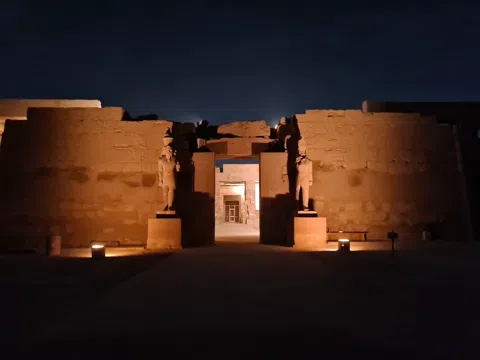 The Temple at Night — Exploring Karnak and Luxor Temples After Dark, When the Crowds Thin and the Floodlights Transform the Stone