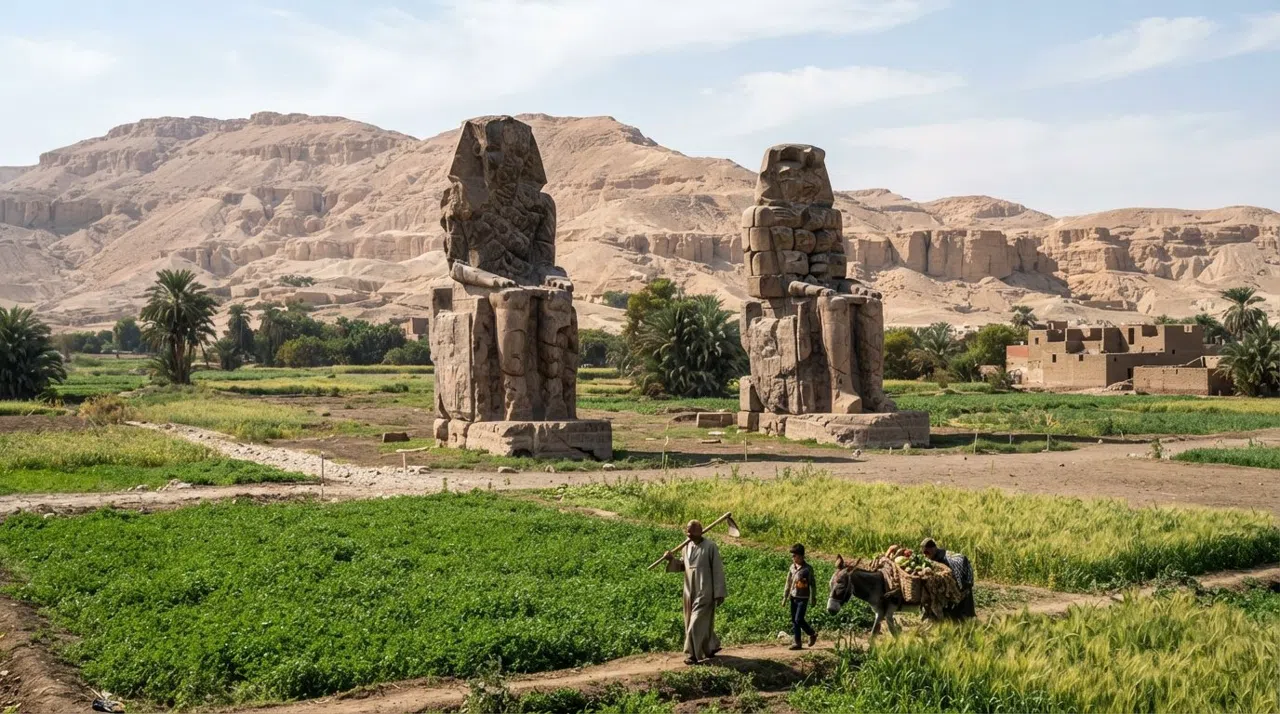 El-Bairat, Lúxor: el pueblo de la Ribera Occidental donde los monumentos se despiertan antes que tú.