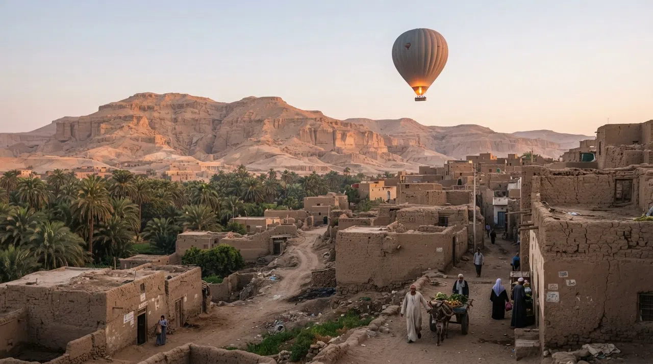 Ribera Occidental - Gurna (Qurna), Lúxor: Donde las Tumbas Son el Vecindario