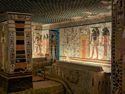 Visiting the Tomb of Nefertari